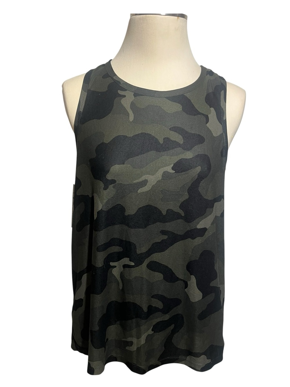 Old Navy Active Camo Tank Top - Green & Black